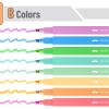 image:imageMr Pen Aesthetic Bible Highlighters No Bleed Through 10 Pack Assorted Colors Cute Highlighter for Journaling Supplies and School Accessories Bible Highlighters and Pens No BleedSummer Colors