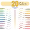 image:imageMr Pen Aesthetic Bible Highlighters No Bleed Through 10 Pack Assorted Colors Cute Highlighter for Journaling Supplies and School Accessories Bible Highlighters and Pens No BleedPastel Colors