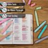 image:imageMr Pen Aesthetic Bible Highlighters No Bleed Through 10 Pack Assorted Colors Cute Highlighter for Journaling Supplies and School Accessories Bible Highlighters and Pens No BleedCandy Colors