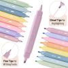 image:imageMr Pen Aesthetic Bible Highlighters No Bleed Through Assorted Color 8pcs Ocean Mist Cute Highlighter Dual Tip for Journaling Supplies and School Accessories Bible Highlighters and Pens No BleedDreamfield