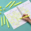 image:imageMr Pen Aesthetic Highlighters 6 Pack Yellow Highlighters Yellow Chisel Tip No BleedYellow