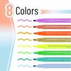 image:imageMr Pen Bible Highlighters with Bible Verses 8 Pack Assorted Colors Aesthetic Highlighters Markers No Bleed ThroughTropical