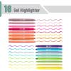 image:imageMr Pen Gel Highlighter 12 Pack Morandi Colors Bible Highlighters No Bleed No Bleed HighlightersMorandi and Vibrant Colors