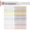 image:imageMr Pen Gel Highlighter 12 Pack Morandi Colors Bible Highlighters No Bleed No Bleed HighlightersSoft  Muted Colors
