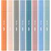 image:imageMr Pen Aesthetic Bible Highlighters No Bleed Through Assorted Color 8pcs Ocean Mist Cute Highlighter Dual Tip for Journaling Supplies and School Accessories Bible Highlighters and Pens No BleedOcean Mist