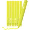 image:imageMr Pen Aesthetic Highlighters 6 Pack Yellow Highlighters Yellow Chisel Tip No BleedYellow