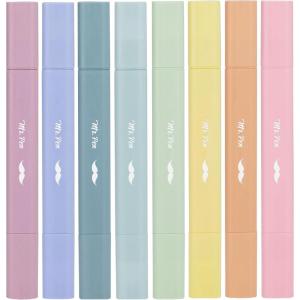 image:imageMr Pen Aesthetic Bible Highlighters No Bleed Through Assorted Color 8pcs Ocean Mist Cute Highlighter Dual Tip for Journaling Supplies and School Accessories Bible Highlighters and Pens No BleedDreamfield