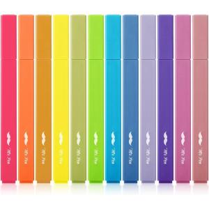 image:imageMr Pen Aesthetic Highlighters 12 pcs Chisel Tip Earthy Colors Cute Highlighters Assorted ColorsVibrant Colors