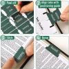 image:imageMr Pen Laminated Bible Tabs 75 pcs Elegant Green EasytoRead amp Apply Tear Resistant Index Tabs for Women and Men Bible Study Journaling Prayer amp Scripture NavigationElegant Green