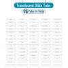 image:imageMr Pen Laminated Bible Tabs 75 pcs Translucent Olive Green EasytoRead amp Apply Tear Resistant Index Tabs for Women and Men Bible Study Journaling Prayer amp Scripture NavigationTransparent White