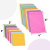 image:imageMr Pen Lined Sticky Notes Set16 Pads 4x6 and 3x3 720 Sheets Pastel Colors Sticky Notes with Lines