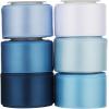 image:imageMr Pen Satin Ribbon 6 Rolls 1 Inch 5 YardsRoll Shades of Blue Satin Ribbon 1 Inch