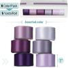 image:imageMr Pen Satin Ribbon 6 Rolls 1 Inch 5 YardsRoll Shades of Purple Satin Ribbon 1 Inch