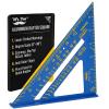 image:imageMr Pen Rafter Square 7 Inch Blue Aluminum Alloy Speed Square 7 Inch Triangle Ruler for Roofing Framing Woodworking and Accurate Angle Layouts