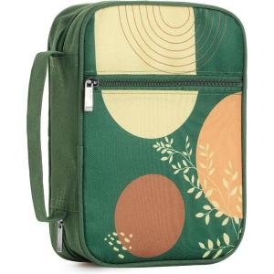 image:imageMr Pen Bible Cover Case Carrying Book Case with Durable Handle and Zippered Pocket Bible Protective Church Bag for Men amp Women Christian Gifts Dark GreenDark Green
