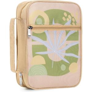image:imageMr Pen Bible Cover Case Carrying Book Case with Durable Handle and Zippered Pocket Bible Protective Church Bag for Men amp Women Christian Gifts Dark GreenEarthy Botanica