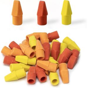 image:imageMr Pen Pencil Erasers Toppers 30 Pack Sunset Scheme Latex Free No Smudge Mr Pen Erasers for Pencils