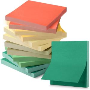 image:imageMr Pen Sticky Notes 3x3 12 Pads 600 Sheets Retro Colors Sticky Notes 3x3