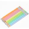 image:imageMr Pen Jumbo Pencils 60 pcs Preschool Pencils Large Pencil Pastel Barrels and Black 2 HB Graphite Cores Smooth Lead LatexFree Eraser Top with Metal FerruleSoft Pastel Barrels