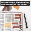 image:imageMr Pen Transparent Sticky Notes with Pen 200 Sheets Sunset Breeze Bible Sticky Notes for Books Stocky Notes for Bible JournalingEarthy