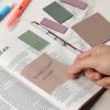 image:imageMr Pen Transparent Sticky Notes with Pen 200 Sheets Sunset Breeze Bible Sticky Notes for Books Stocky Notes for Bible JournalingMoss  Mauve