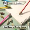 image:imageMr Pen Pencil Erasers Toppers 1000 Pack Colorful Latex Free No Smudge Mr Pen Erasers for PencilsDark and Earthy