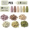 image:imageMr Pen Pencil Erasers Toppers 1000 Pack Colorful Latex Free No Smudge Mr Pen Erasers for PencilsDark and Earthy
