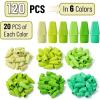 image:imageMr Pen Pencil Erasers Toppers 1000 Pack Colorful Latex Free No Smudge Mr Pen Erasers for PencilsGreen Shades