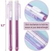 image:imageMr Pen Retractable Mechanical Eraser Pen 6 Pack Ice Cream Colors Erasers for Pencils Eraser for ArtistsVintage