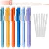 image:imageMr Pen Retractable Mechanical Eraser Pen 6 Pack Ice Cream Colors Erasers for Pencils Eraser for ArtistsWinter