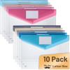 image:imageMr Pen Clear Plastic Envelopes File Folders 10 Pack A4 Letter Size Colorful Flaps Clear Folders for Documents Plastic Poly Envelopes with Label for School Home Work Office OrganizerDaydream Dive