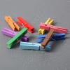 image:imageMr Pen Large Wooden Clothes Pins 4 Inch 100 Pack Heavy Duty Natural Wood Clips for Crafts Classroom Projects Hanging Photos Chip Bags Decoration Rust Resistant SpringBright Colors