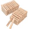 image:imageMr Pen Large Wooden Clothes Pins 4 Inch 100 Pack Heavy Duty Natural Wood Clips for Crafts Classroom Projects Hanging Photos Chip Bags Decoration Rust Resistant SpringWood