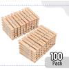 image:imageMr Pen Large Wooden Clothes Pins 4 Inch 100 Pack Heavy Duty Natural Wood Clips for Crafts Classroom Projects Hanging Photos Chip Bags Decoration Rust Resistant SpringWood