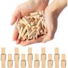 image:imageMr Pen Large Wooden Clothes Pins 4 Inch 100 Pack Heavy Duty Natural Wood Clips for Crafts Classroom Projects Hanging Photos Chip Bags Decoration Rust Resistant SpringWood