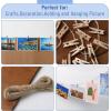 image:imageMr Pen Large Wooden Clothes Pins 4 Inch 100 Pack Heavy Duty Natural Wood Clips for Crafts Classroom Projects Hanging Photos Chip Bags Decoration Rust Resistant SpringWood