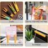image:imageMr Pen Large Wooden Clothes Pins 4 Inch 100 Pack Heavy Duty Natural Wood Clips for Crafts Classroom Projects Hanging Photos Chip Bags Decoration Rust Resistant SpringYellow