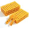 image:imageMr Pen Large Wooden Clothes Pins 4 Inch 100 Pack Heavy Duty Natural Wood Clips for Crafts Classroom Projects Hanging Photos Chip Bags Decoration Rust Resistant SpringYellow