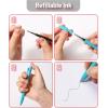image:imageMr Pen Retractable Gel Pens 12 Pack Vintage Ink Fine Point 07mm Fast Dry Smooth Writing Cute Pens for Drawing Writing Planner and School SuppliesBlack Ink