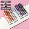 image:imageMr Pen Retractable Gel Pens 12 Pack Vintage Ink Fine Point 07mm Fast Dry Smooth Writing Cute Pens for Drawing Writing Planner and School SuppliesEarthly Neutrals Barrel  Black Ink