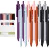 image:imageMr Pen Retractable Gel Pens 12 Pack Vintage Ink Fine Point 07mm Fast Dry Smooth Writing Cute Pens for Drawing Writing Planner and School SuppliesEarthly Neutrals Barrel  Black Ink