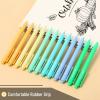 image:imageMr Pen Retractable Gel Pens 12 Pack Vintage Ink Fine Point 07mm Fast Dry Smooth Writing Cute Pens for Drawing Writing Planner and School SuppliesFresh Color Barrels  Black Ink