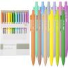 image:imageMr Pen Retractable Gel Pens 12 Pack Vintage Ink Fine Point 07mm Fast Dry Smooth Writing Cute Pens for Drawing Writing Planner and School SuppliesLight Vintage Ink