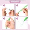 image:imageMr Pen Retractable Gel Pens 12 Pack Vintage Ink Fine Point 07mm Fast Dry Smooth Writing Cute Pens for Drawing Writing Planner and School SuppliesLight Vintage Ink