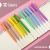 image:imageMr Pen Retractable Gel Pens 12 Pack Vintage Ink Fine Point 07mm Fast Dry Smooth Writing Cute Pens for Drawing Writing Planner and School SuppliesLight Vintage Ink