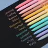image:imageMr Pen Retractable Gel Pens 12 Pack Vintage Ink Fine Point 07mm Fast Dry Smooth Writing Cute Pens for Drawing Writing Planner and School SuppliesMacaron Ink