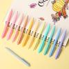 image:imageMr Pen Retractable Gel Pens 12 Pack Vintage Ink Fine Point 07mm Fast Dry Smooth Writing Cute Pens for Drawing Writing Planner and School SuppliesMacaron Ink