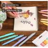 image:imageMr Pen Retractable Gel Pens 12 Pack Vintage Ink Fine Point 07mm Fast Dry Smooth Writing Cute Pens for Drawing Writing Planner and School SuppliesMacaron Ink