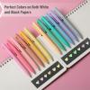 image:imageMr Pen Retractable Gel Pens 12 Pack Vintage Ink Fine Point 07mm Fast Dry Smooth Writing Cute Pens for Drawing Writing Planner and School SuppliesMacaron Ink