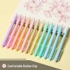 image:imageMr Pen Retractable Gel Pens 12 Pack Vintage Ink Fine Point 07mm Fast Dry Smooth Writing Cute Pens for Drawing Writing Planner and School SuppliesMarshmallow Twist Ink